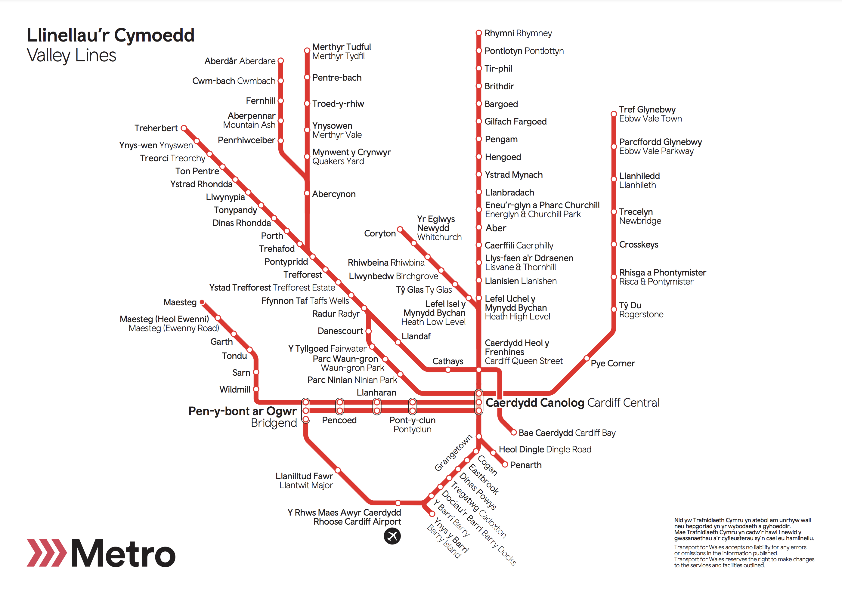 Wales Railway Map and Train Routes Train Times TfW